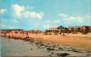 Rhode Island Watch Hill Beach Looking Toward Napatree Point
