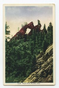 Postcard Royal Arch Boulder Colo. Colorado Standard View Card