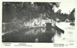 Canal Postcard - Wales - Cardiff - Canal at North Road U683