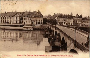 CPA Bourgogne Yonne Joigny Pont de PIERRE (983042)