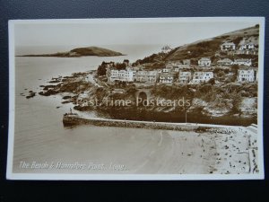 Cornwall LOOE The Beach & Hannafore Point - Old RP Postcard by Photo Precision