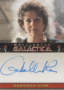 Gabrielle Rose as Mrs King Battlestar Galactica Hand Signed Photo Card