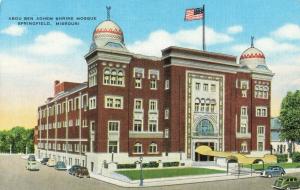 Postcard Abou Ben Adhem Shrine Mosque Springfield Missouri