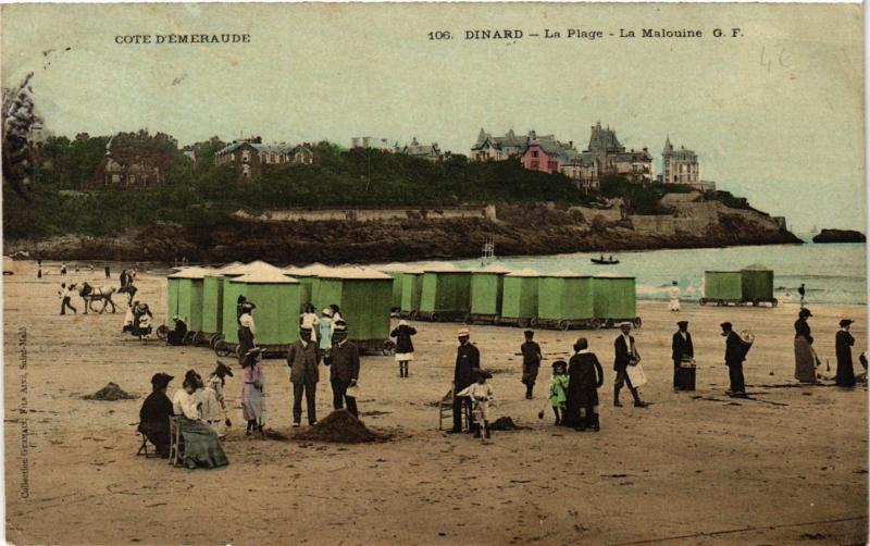 CPA Cote d'Emeraude - DINARD - La Plage - La Malouine (356990)