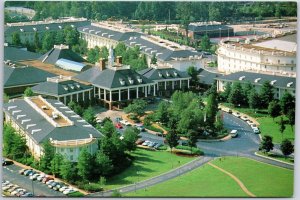 Opryland Hotel Nashville Tennessee TN Serial Shot Of Magnolia Entrance Postcard