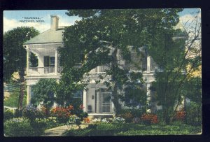 Natchez, Mississippi/MS Postcard, Civil War Home, Ravenna