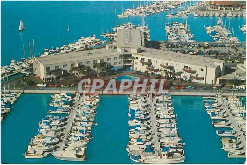 Postcard Modern Marina Del Rey Hotel 13534 Bali Way Charter