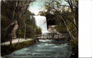 Minneapolis Minnesota Falls Up Unposted Undivided Back Unposted Postcard