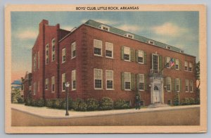 Little Rock Arkansas~Boys Club~Vintage Postcard