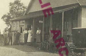 Casner ILLINOIS RPPC 1913 GENERAL STORE nr Decatur Mt. Zion La Place GHOST TOWN