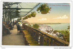 Outside The Leas Shelter, Folkestone (Kent), England, UK, 1900-1910s