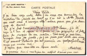 Old Postcard Cafe Martin l & # colonial 39exposition Paris