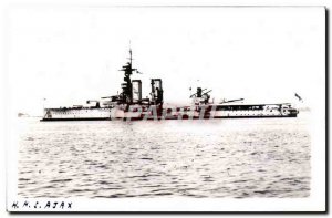 Postcard Old Ship HMS Ajax