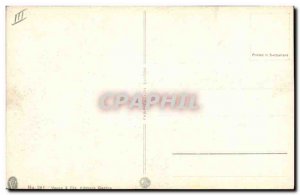 Old Postcard Against the light Bullfight Taurus