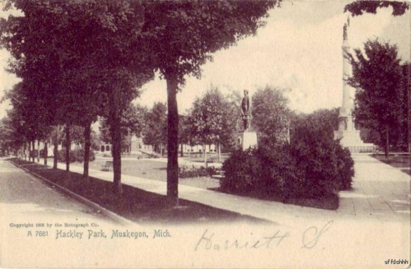 HACKLEY PARK MUSKEGON, MI 1905