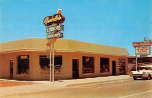 Springerville Arizona Herbella's Liqour Store Vintage Postcard J74171