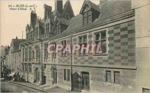 Old Postcard Blois L and C of Hotel Alluie