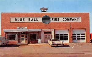 Town Hall Restaurant Blue Ball, PA., USA Pennsylvania Fire Department Unused 