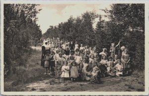 Belgium Ravels Vrouw van de Kempen School voor Zwakke Meisjes Postcard C137