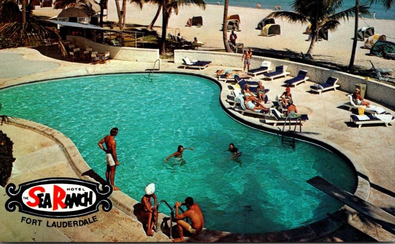 Florida Fort Lauderdale The Sea Ranch Hotel Swimming Pool