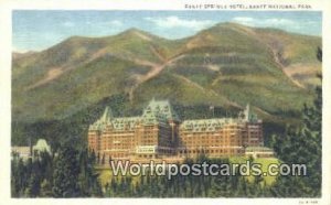 Banff Springs Hotel Banff National Park Canada Unused 