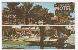 Arizona Palms Motel US Highway 60 Phoenix AZ Roadside America #1 postcard