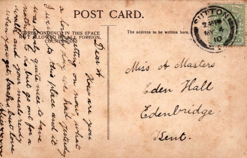 London Postcard - High Street, Sutton SW19337