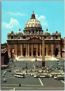 Citta Del Vaticano St. Peter's Church Vatican City Renaissance Style Postcard