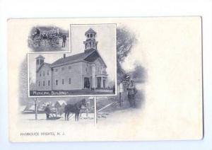 LP28 Hasbrouck Heights, New Jersey, NJ, Postcard, Views, 