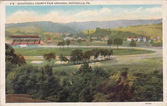 Schuylkill County Fair Grounds Pottsville Pennsylvania 1938