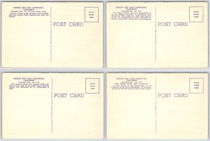 Mission San Juan Capistrano California - Lof of 7 Postcards