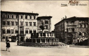 CPA Perugia Piazza del Municipio ITALY (801332)