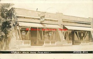 OH, Hiram, Ohio, RPPC, The Hub Store, Exterior View, 1941 PM, Photo