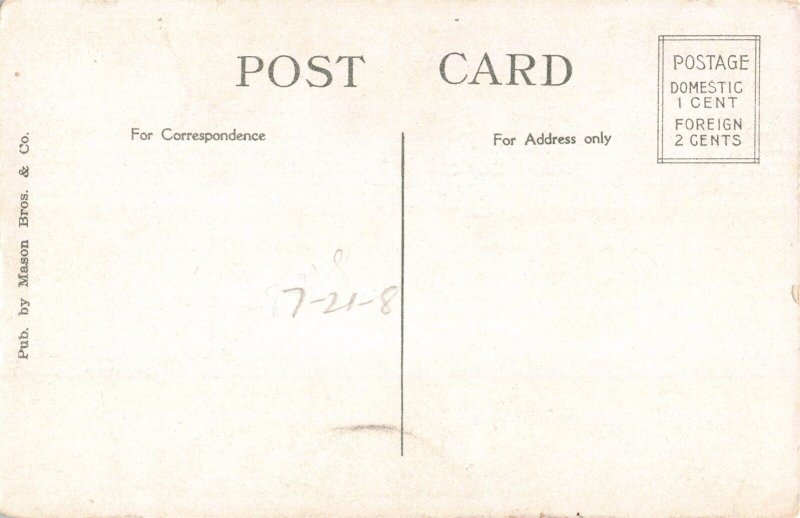 c.1920's Esplanade Charles River Basin Boston Mass. Postcard 2R4-301 