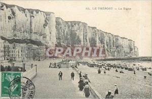 Old Postcard Treport La Digue