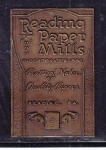 Reading Paper Mills - Heavy Foil Label