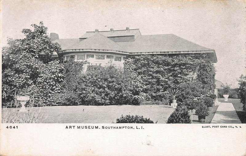 Art Museum, Southampton, Long Island, New York, Early Postcard, Unused 