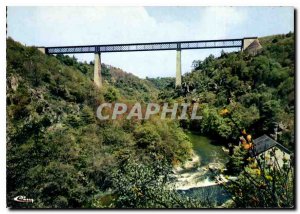 Postcard Modern Creuse Picturesque between Evaux and Chambon Tardes Viaduct B...