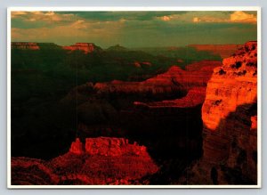 Evening View Grand Canyon National Park Arizona by Ray Atkeson 4x6 Postcard 1740