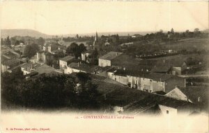 CPA Lorraine Vosges Conrexéville vol d'oiseau (982953)