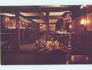 Unused Pre-1980 RESTAURANT SCENE Rhinebeck New York NY B8114