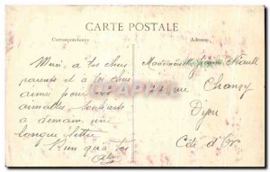 Old Postcard After the bombing Ramscapelle The Army cemetery