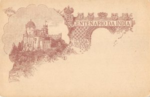 US3133 Centenario da India Chateau Litho Portugal occupation Goa signed Gameiro