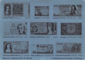 Women's Advancement & Money Italy Postcard