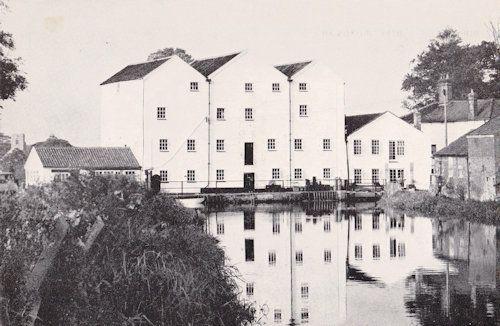 Norfolk Buxton Mill Art Centre River Postcard