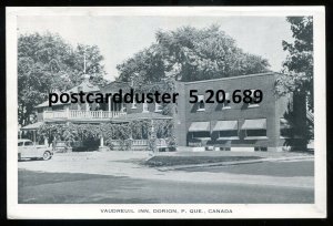 h2830 - DORION Quebec Postcard 1940s Vaudreuil Inn