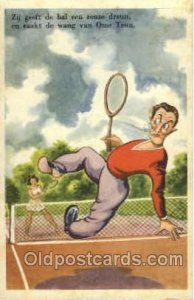 serie Umoristica No. 56 Tennis Unused close to perfect corners, light yellowi...