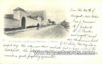 la Ferme de la Haie Sainte Waterloo, France, Carte, Writing on front 