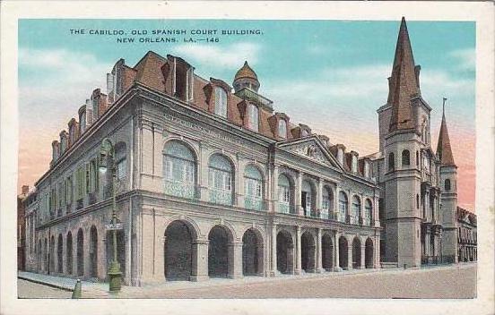 Louisiana New Orleans The Cabildo old Spanish Court Building