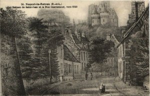 CPA NOGENT-le-ROTROU-Le Chateau de St-Jean et la Rue Gouverneur (28644)